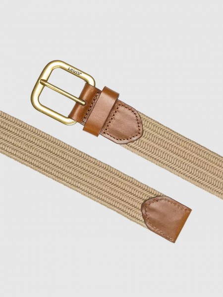 Belt Man Beige Levis Belt Man Beige Levis