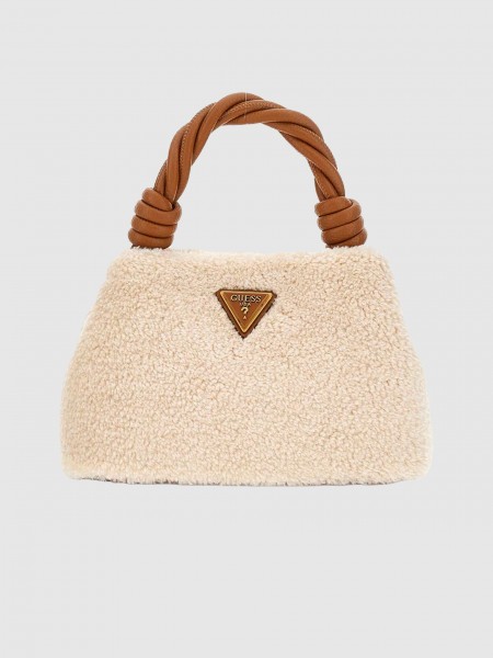 Bolso Mujer Beige Guess