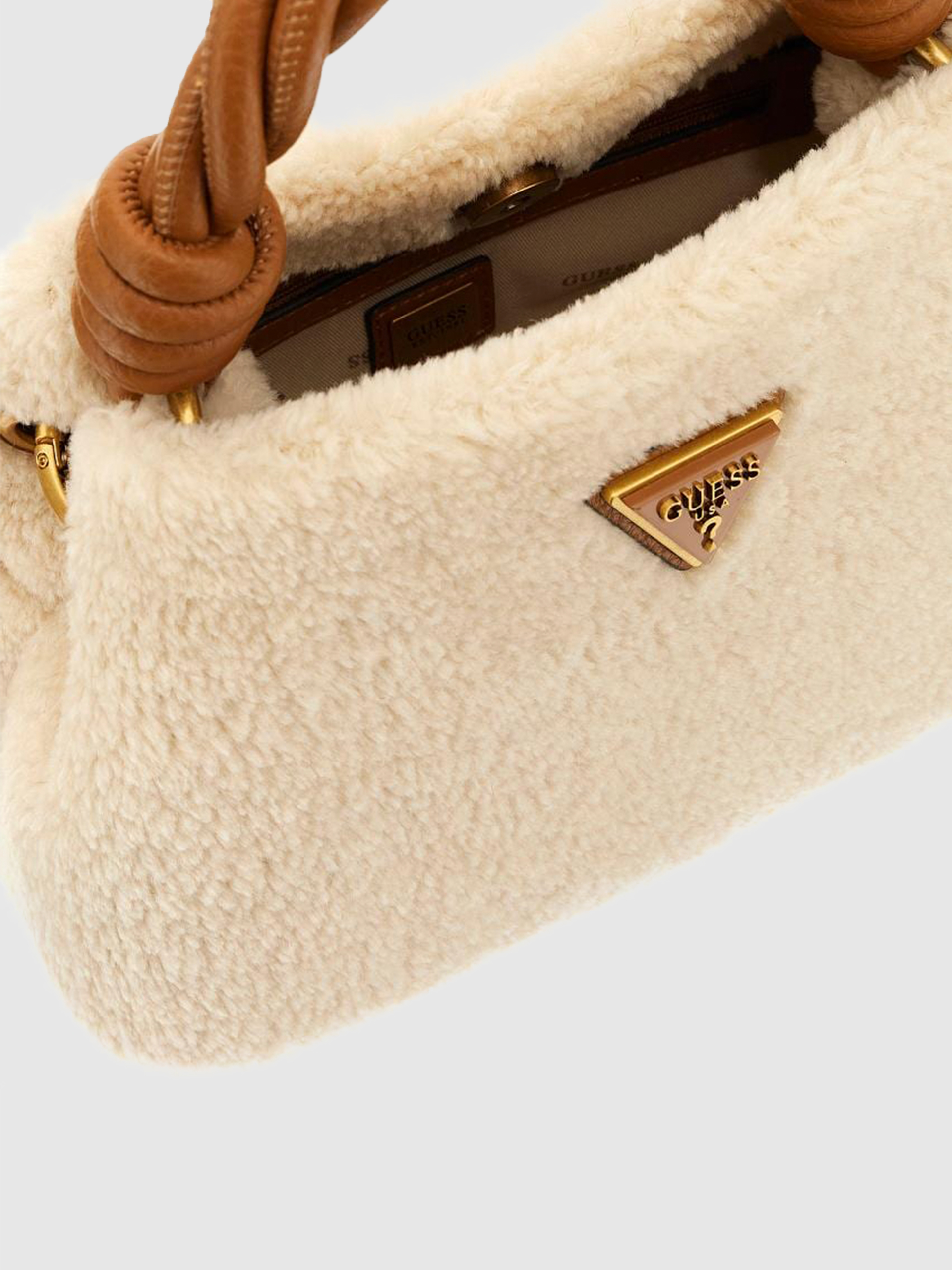 Bolso Mujer Beige Guess