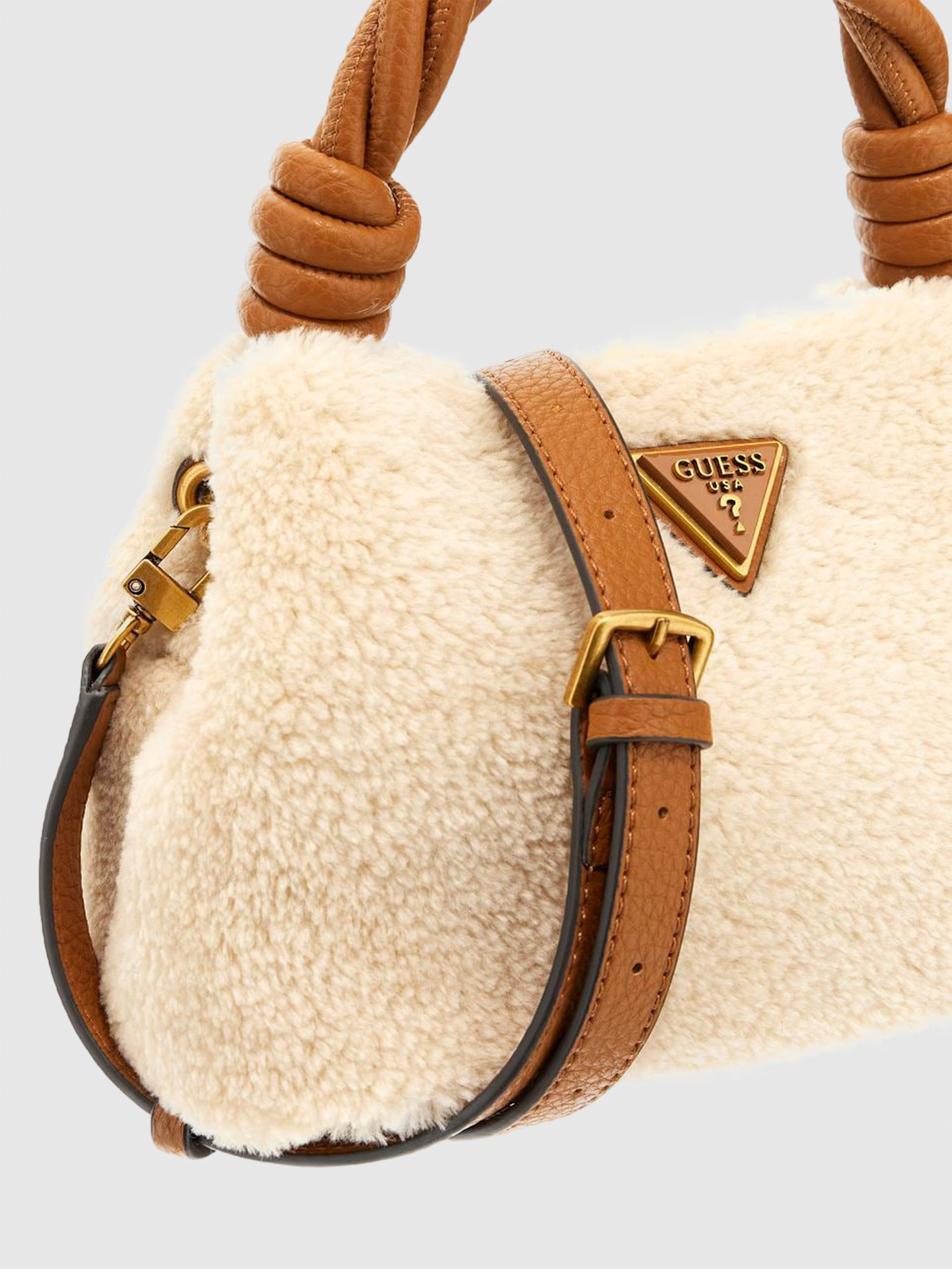 Bolso Mujer Beige Guess