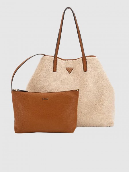Bolsos de Mano Mujer Beige Guess Bolsos de Mano Mujer Beige Guess