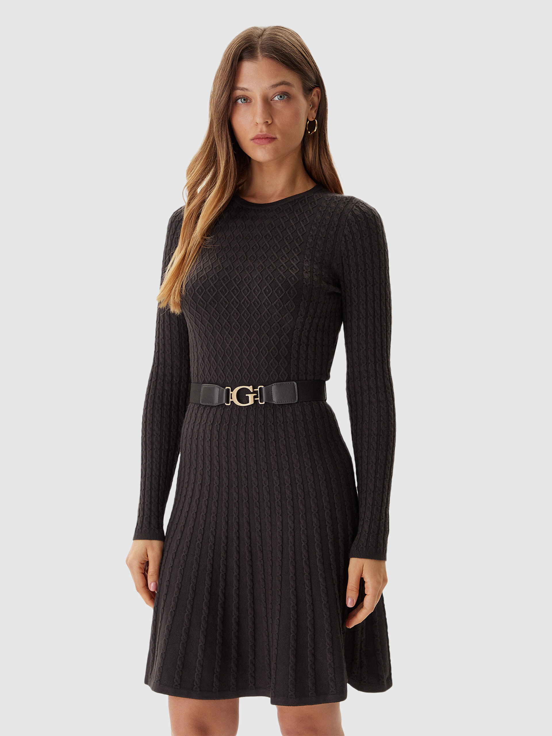 Vestido Mujer Marrón Guess