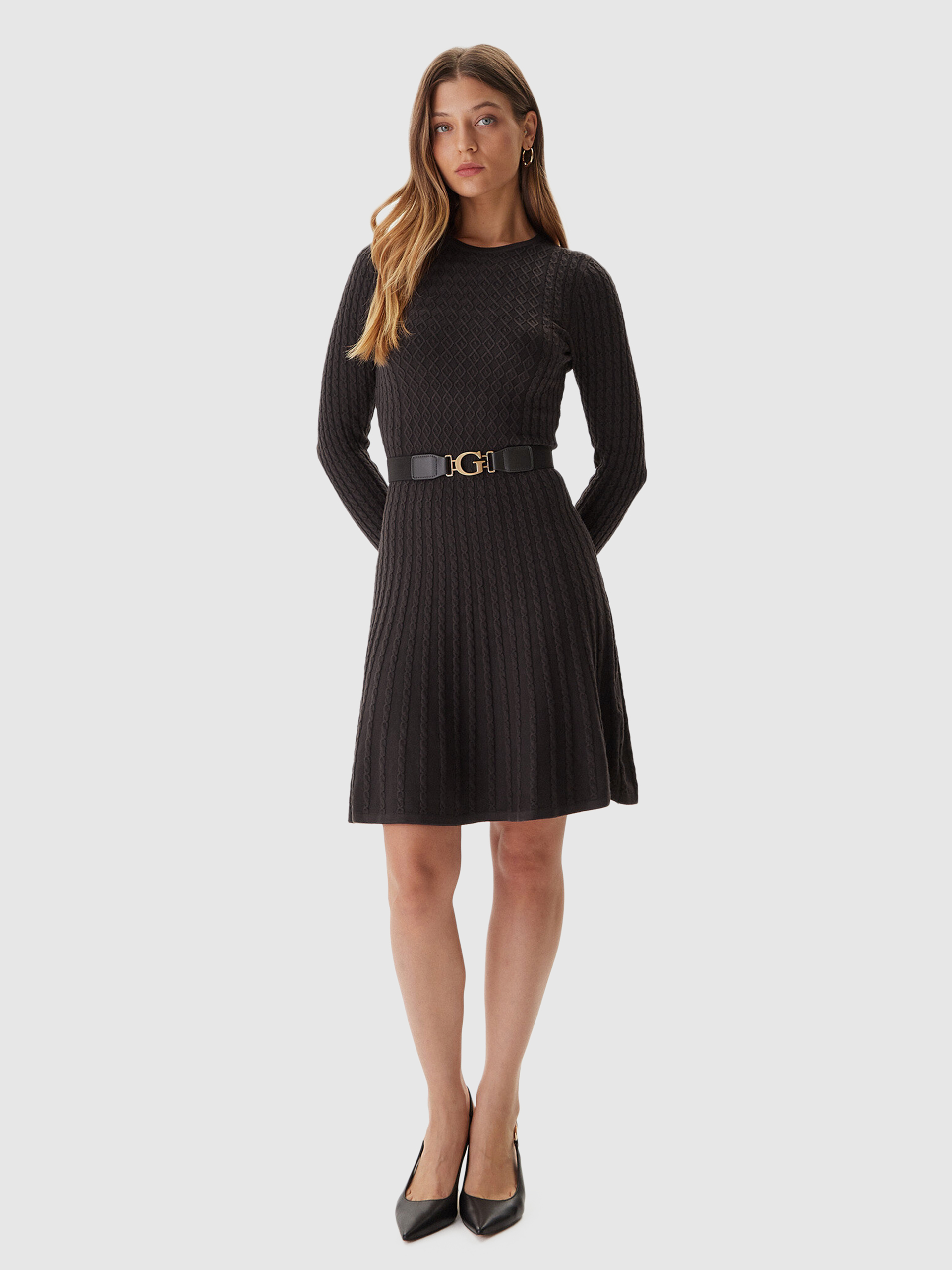 Vestido Mujer Marrón Guess