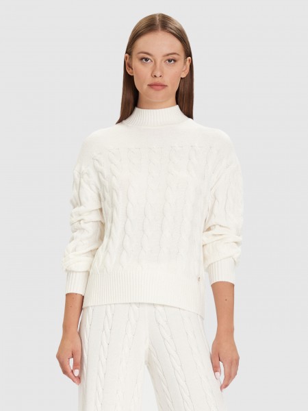 Jumper Woman Cream Guess