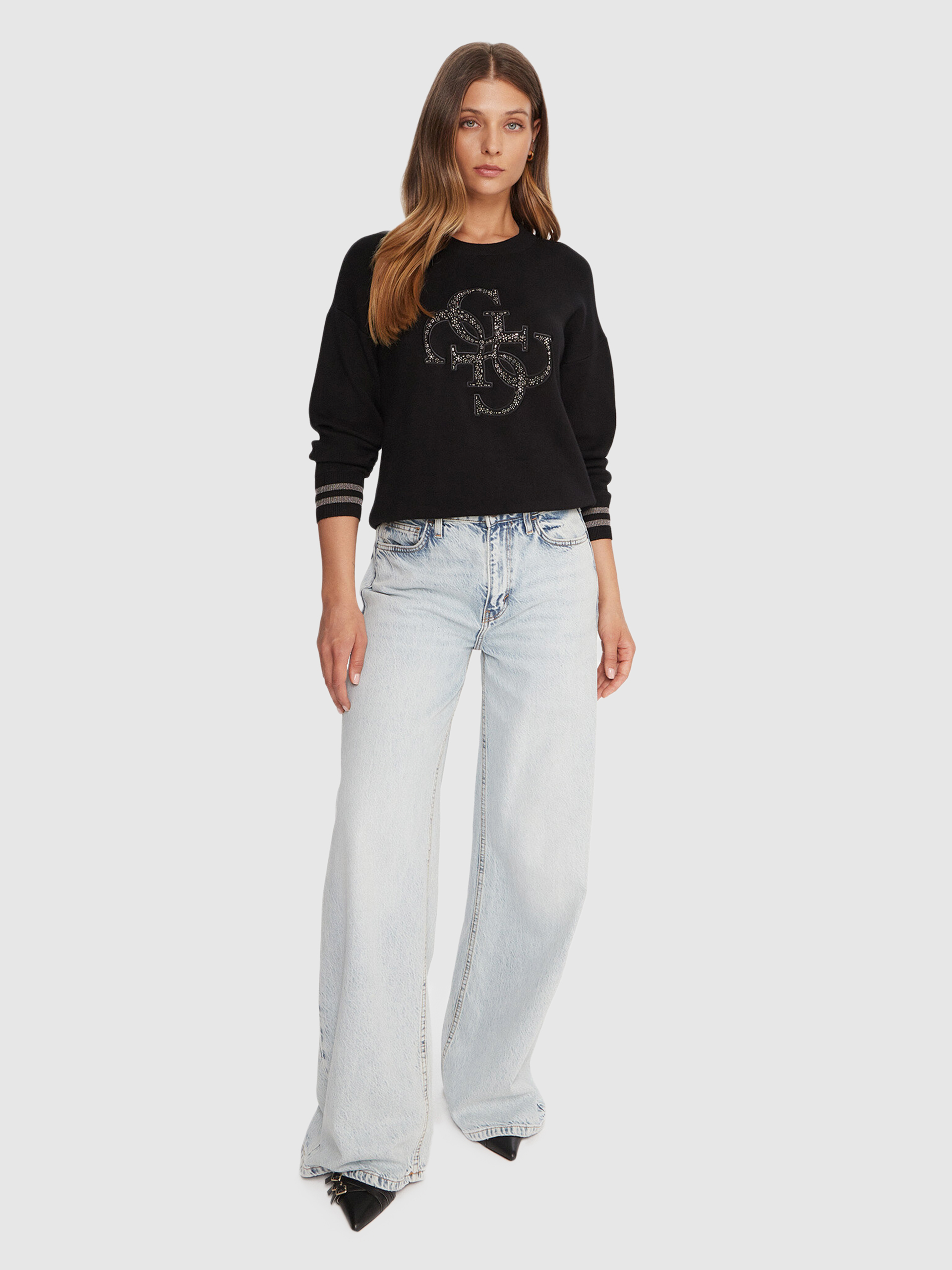 Camisola Mulher Sylvie Logo Guess