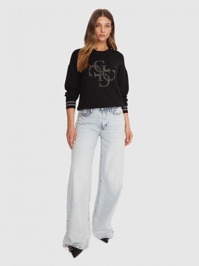 Camisola Mulher Sylvie Logo Guess