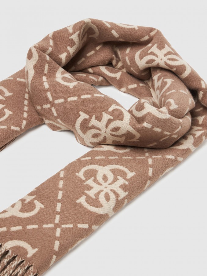 Scarves Woman Beige Guess