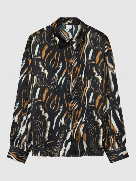 Camisa Mujer Negro Vero Moda