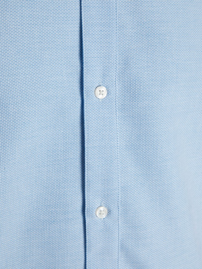 Camisa Hombre Azul Jack & Jones