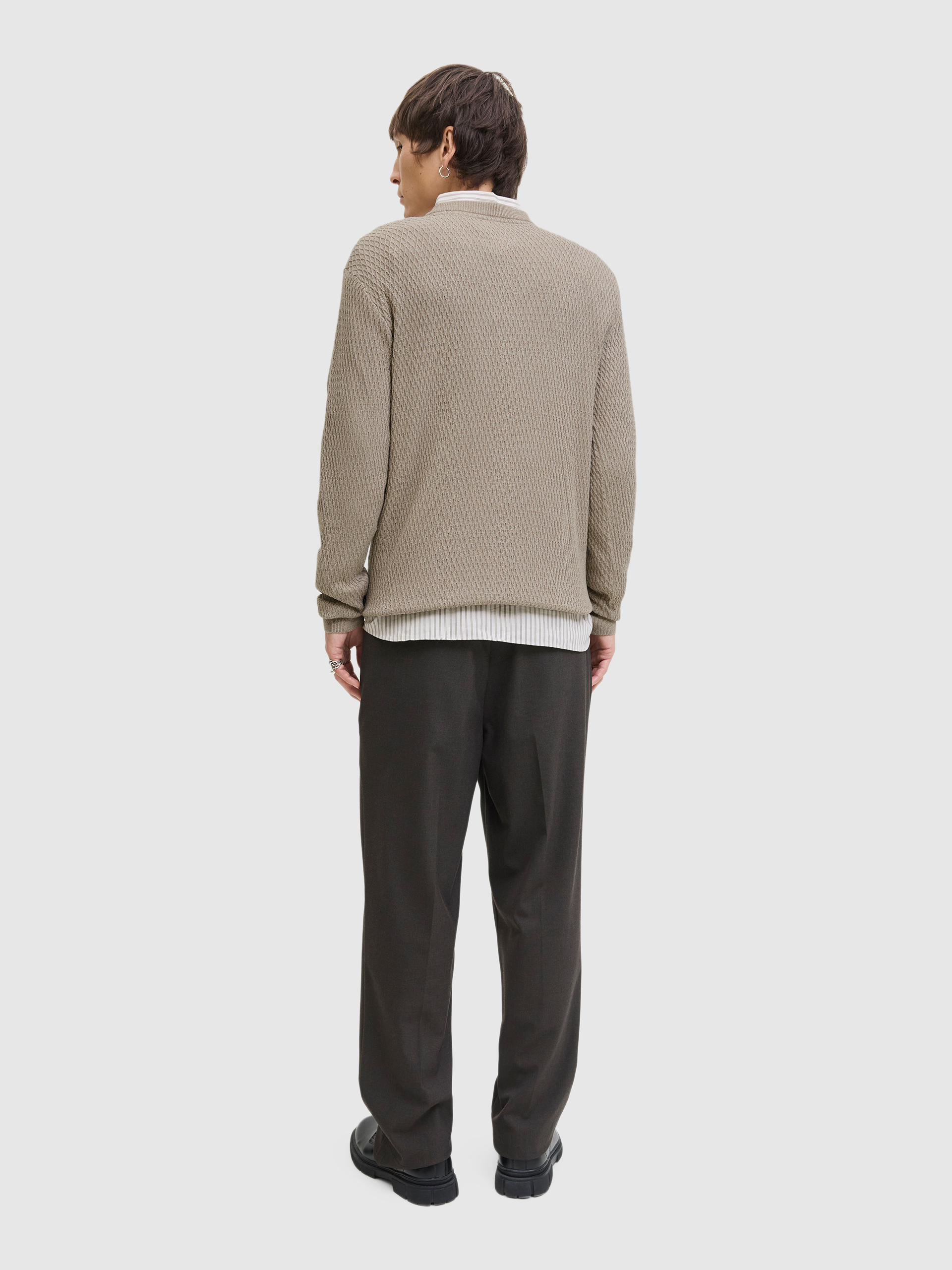 Pullover Man Light Brown Jack & Jones