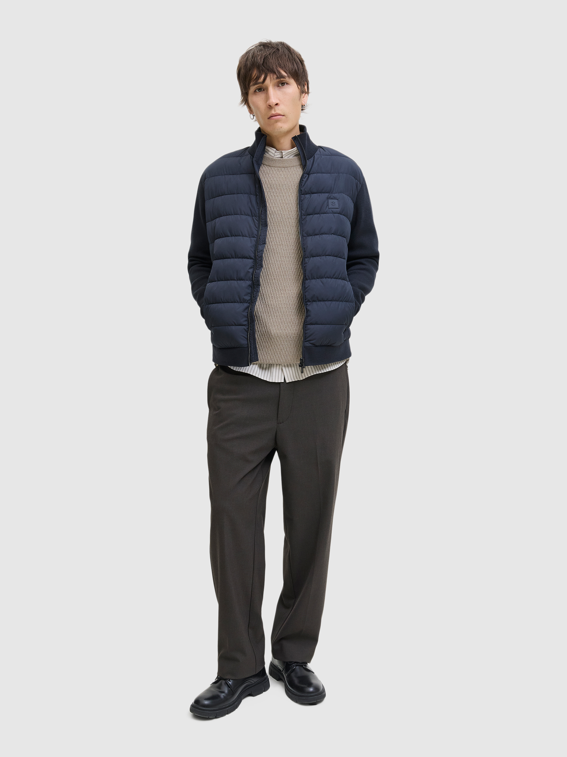 Pullover Man Light Brown Jack & Jones