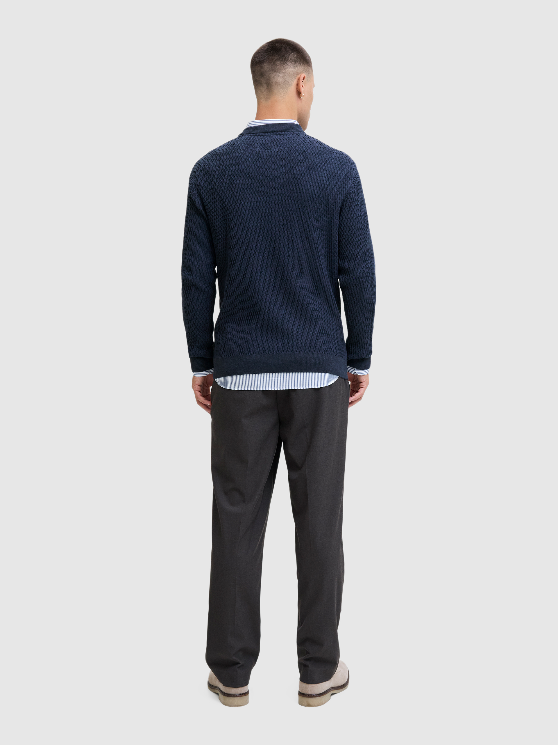 Pullover Man Navy Blue Jack & Jones