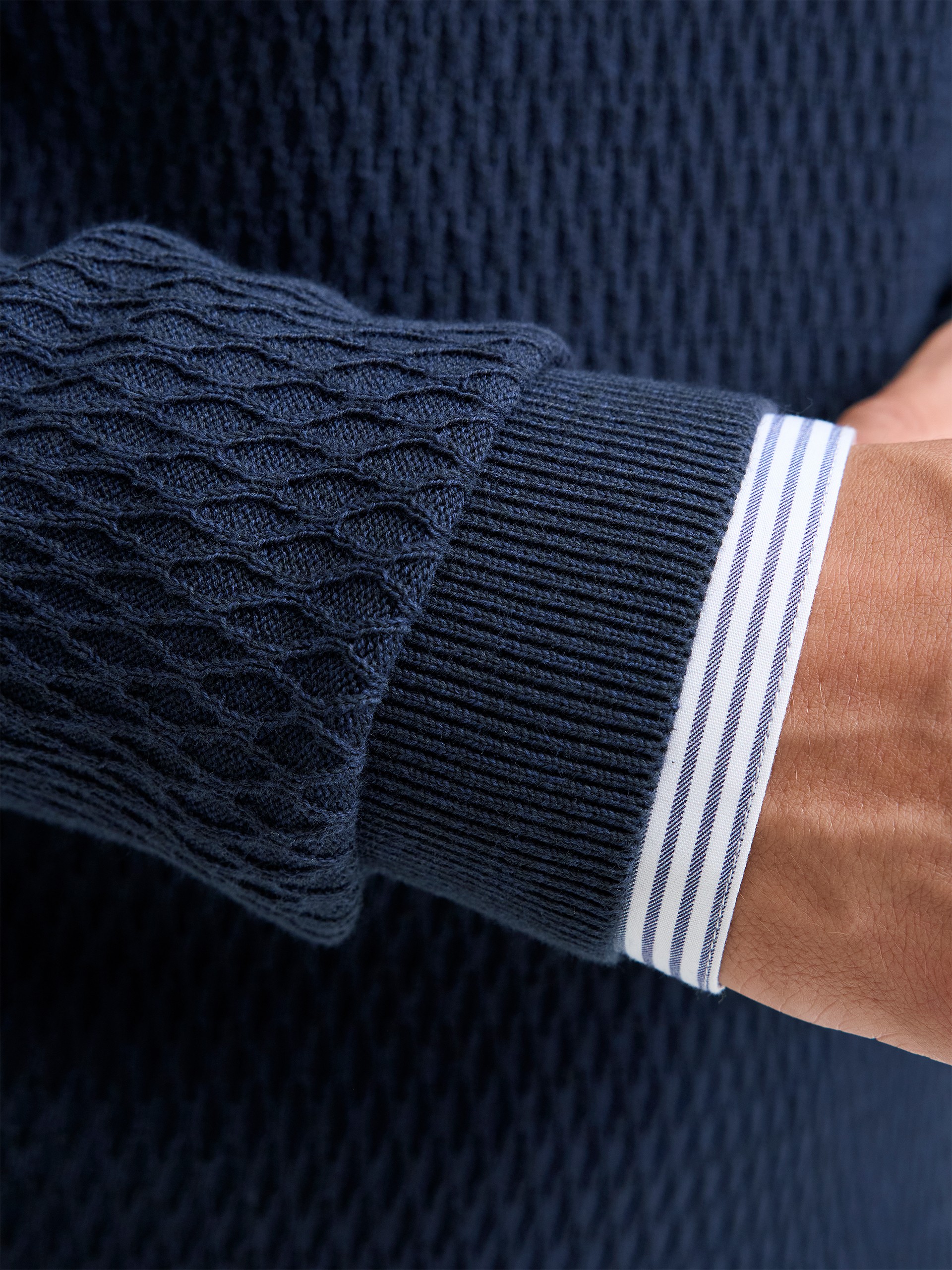 Pullover Man Navy Blue Jack & Jones