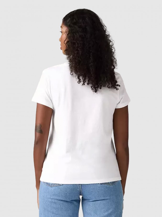 T-Shirt Woman White Levis