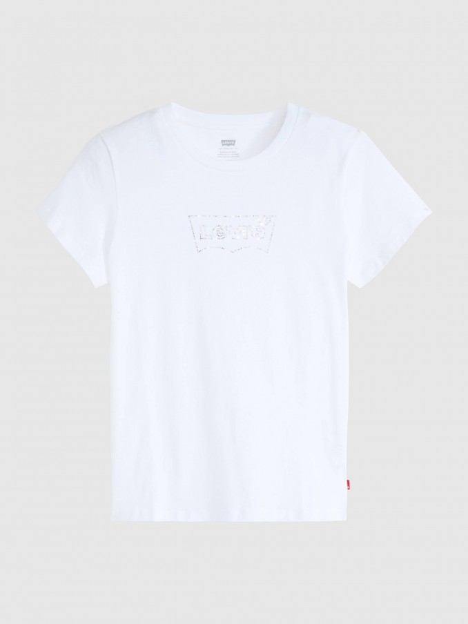 Camiseta Mujer Blanco Levis