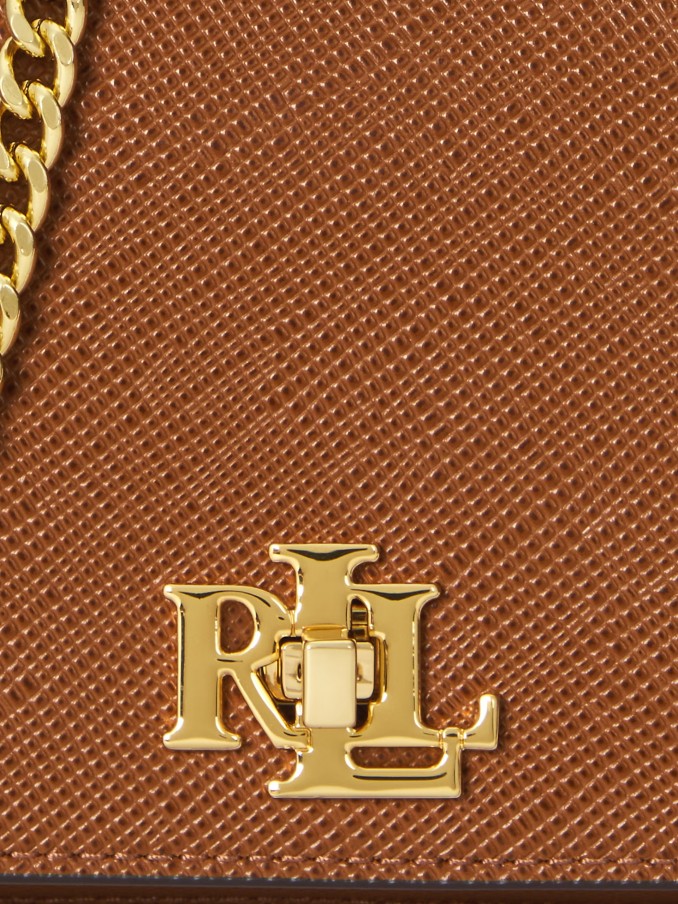 Bolsos de Hombro Mujer Camello Polo Ralph Lauren