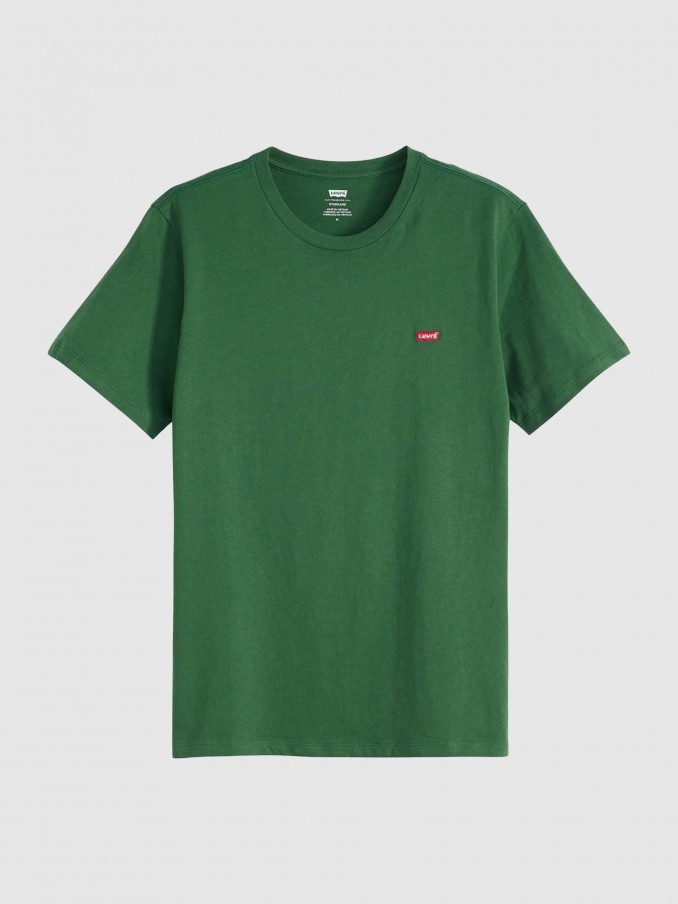 Camiseta Hombre Verde Levis