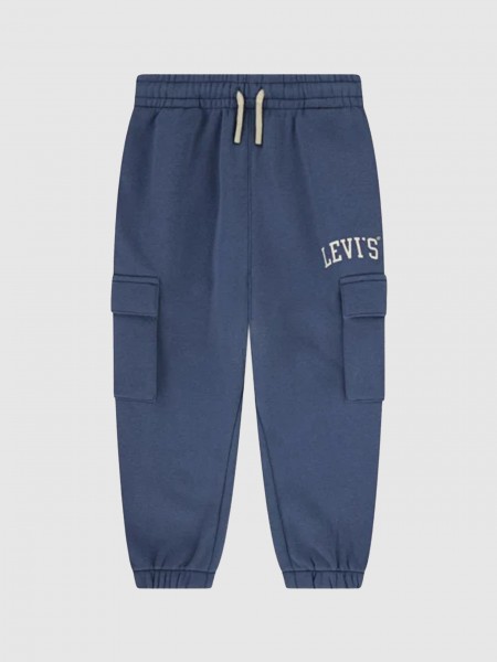 Pants Boy Navy Blue Levis