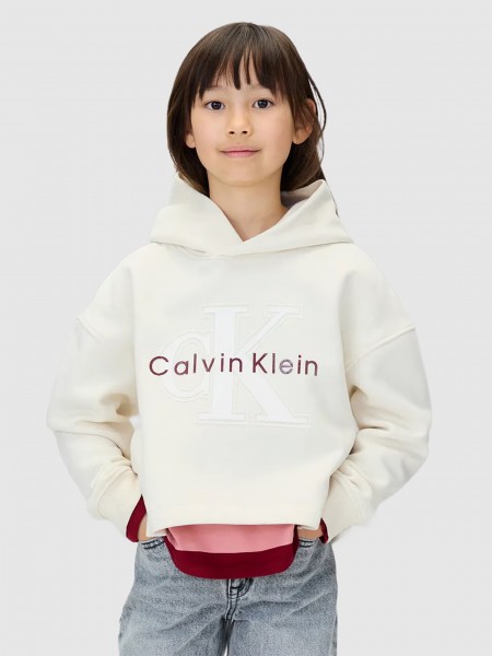 Jumper Girl Cream Calvin Klein