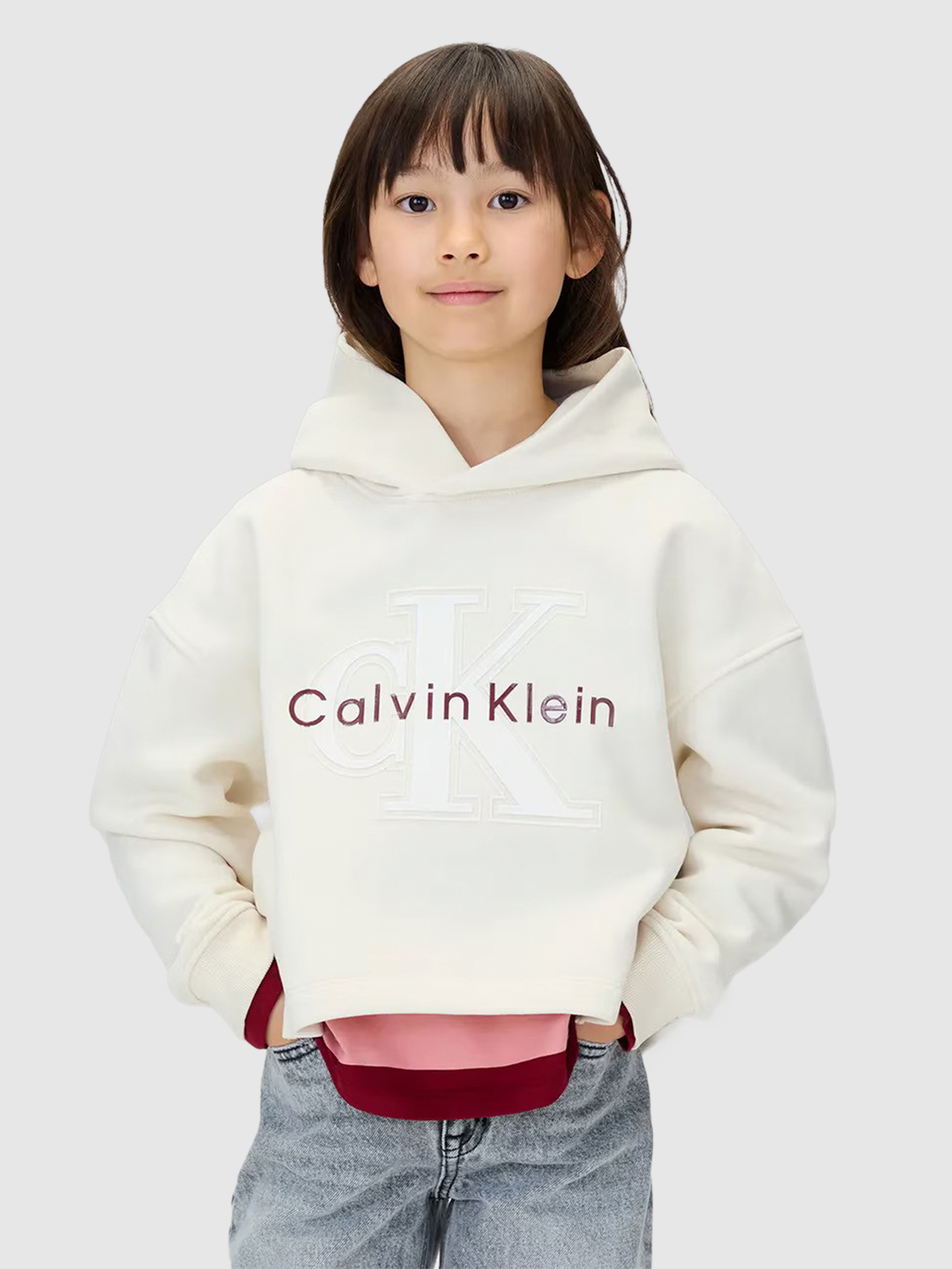 Jumper Girl Cream Calvin Klein