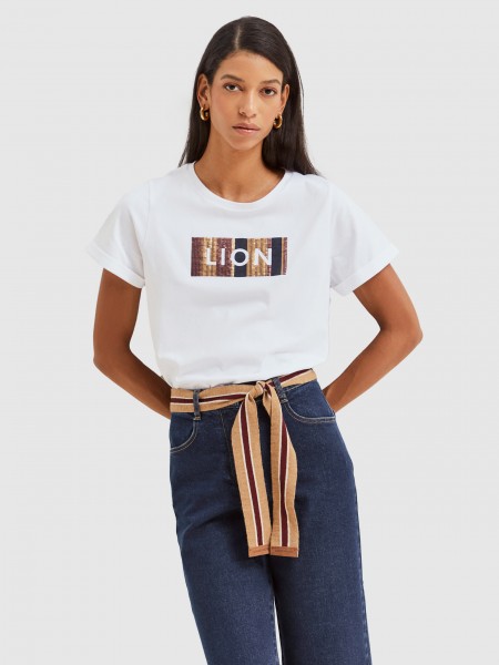 Pants Woman Dark Jeans Lion Of Porches