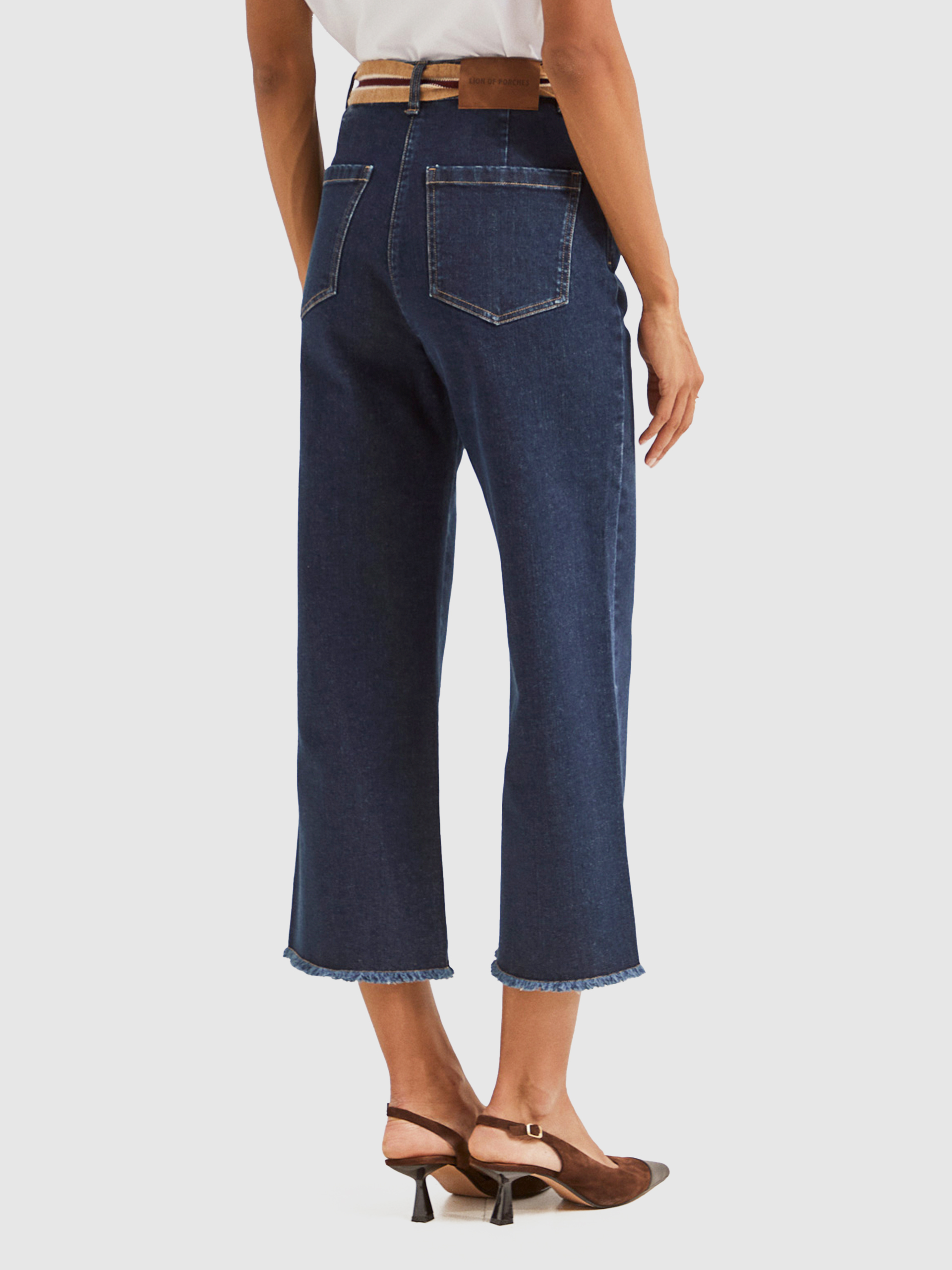 Pantalones Mujer Jeans Oscuros Lion Of Porches