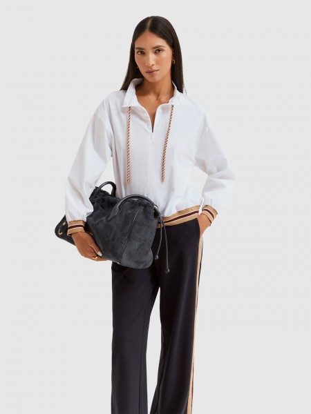 Pants Woman White Lion Of Porches