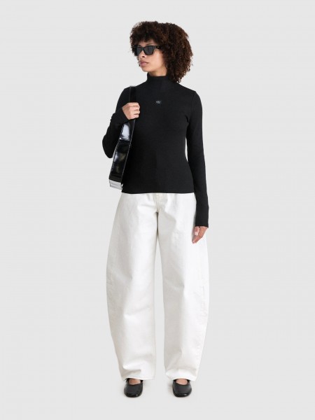 Pullover Woman Black Calvin Klein