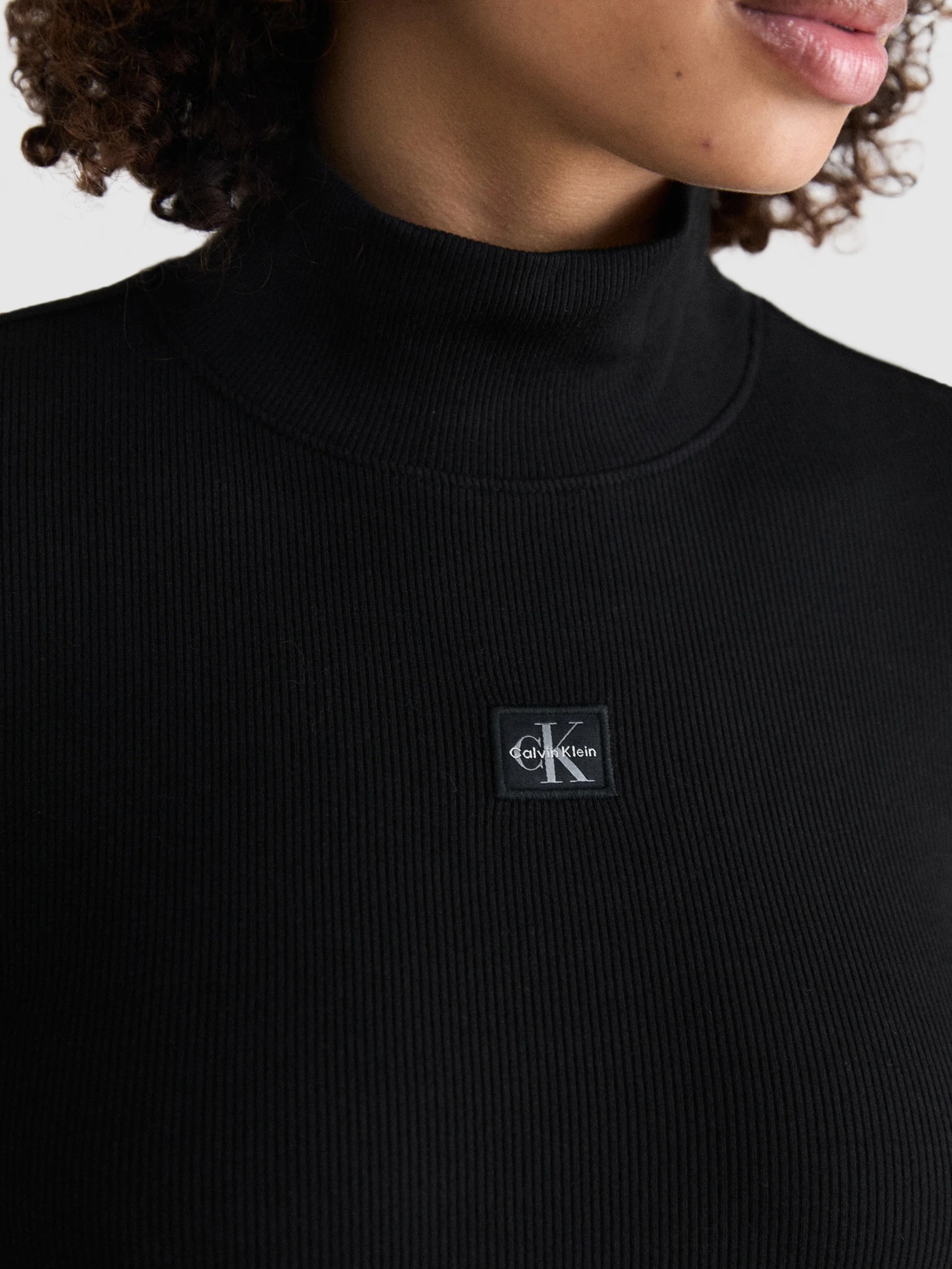 Pullover Woman Black Calvin Klein