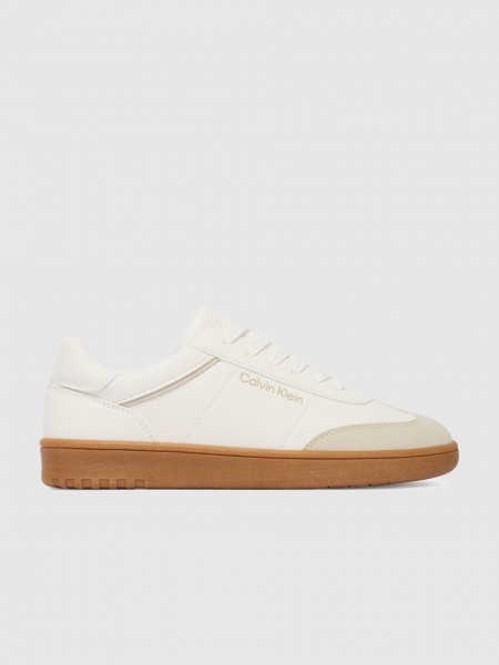 Sneakers Boy White Calvin Klein