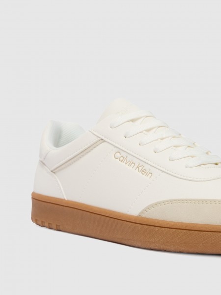 Sneakers Boy White Calvin Klein