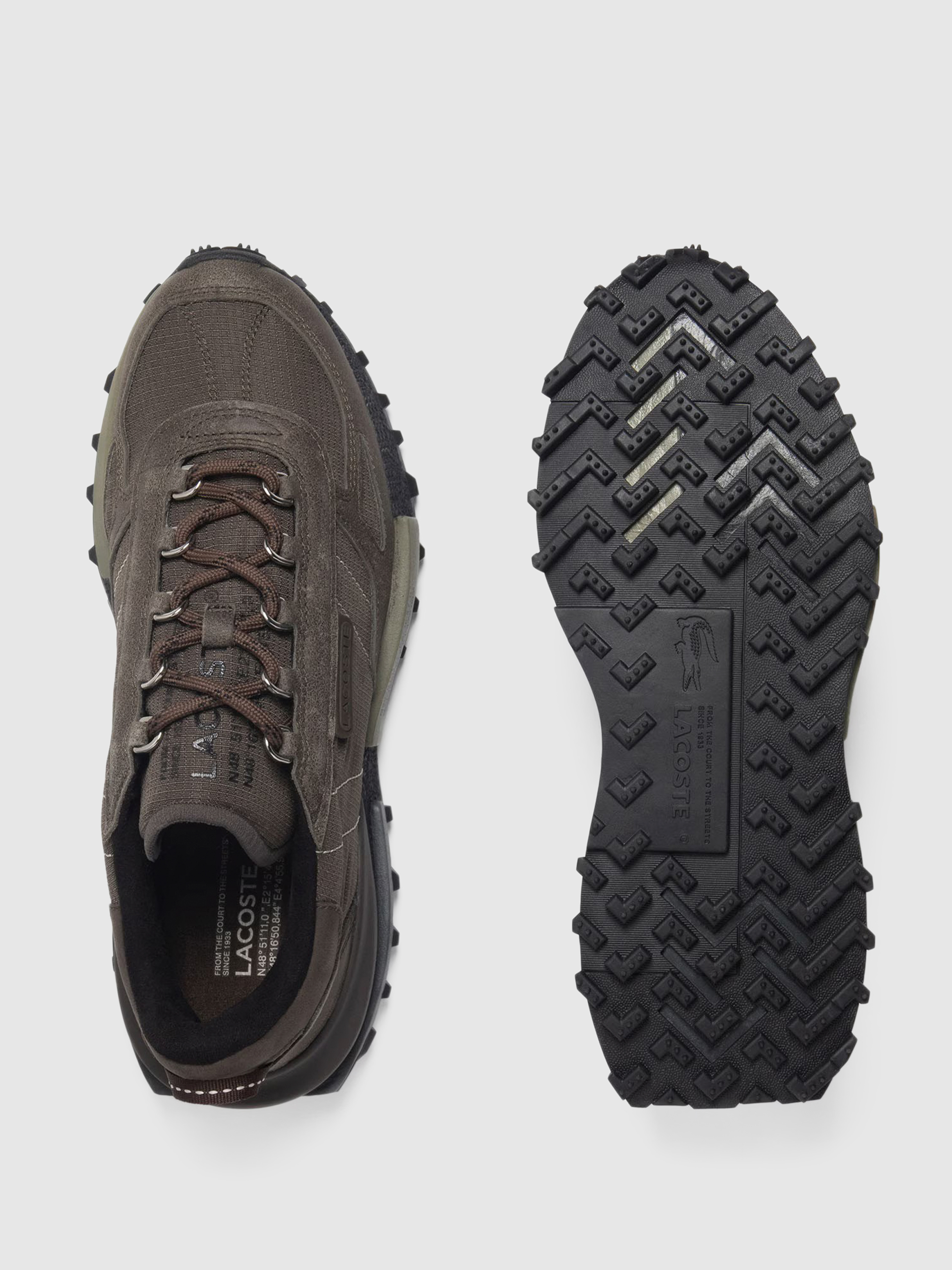 Tenis Hombre Verde Lacoste