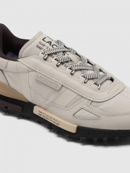 Sneakers Man Beige Lacoste