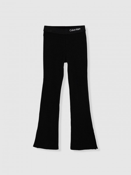 Pants Girl Black Calvin Klein