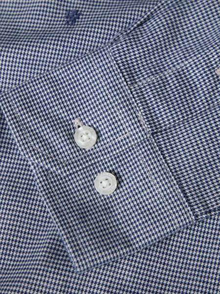 Shirt Man Navy Blue Lion Of Porches