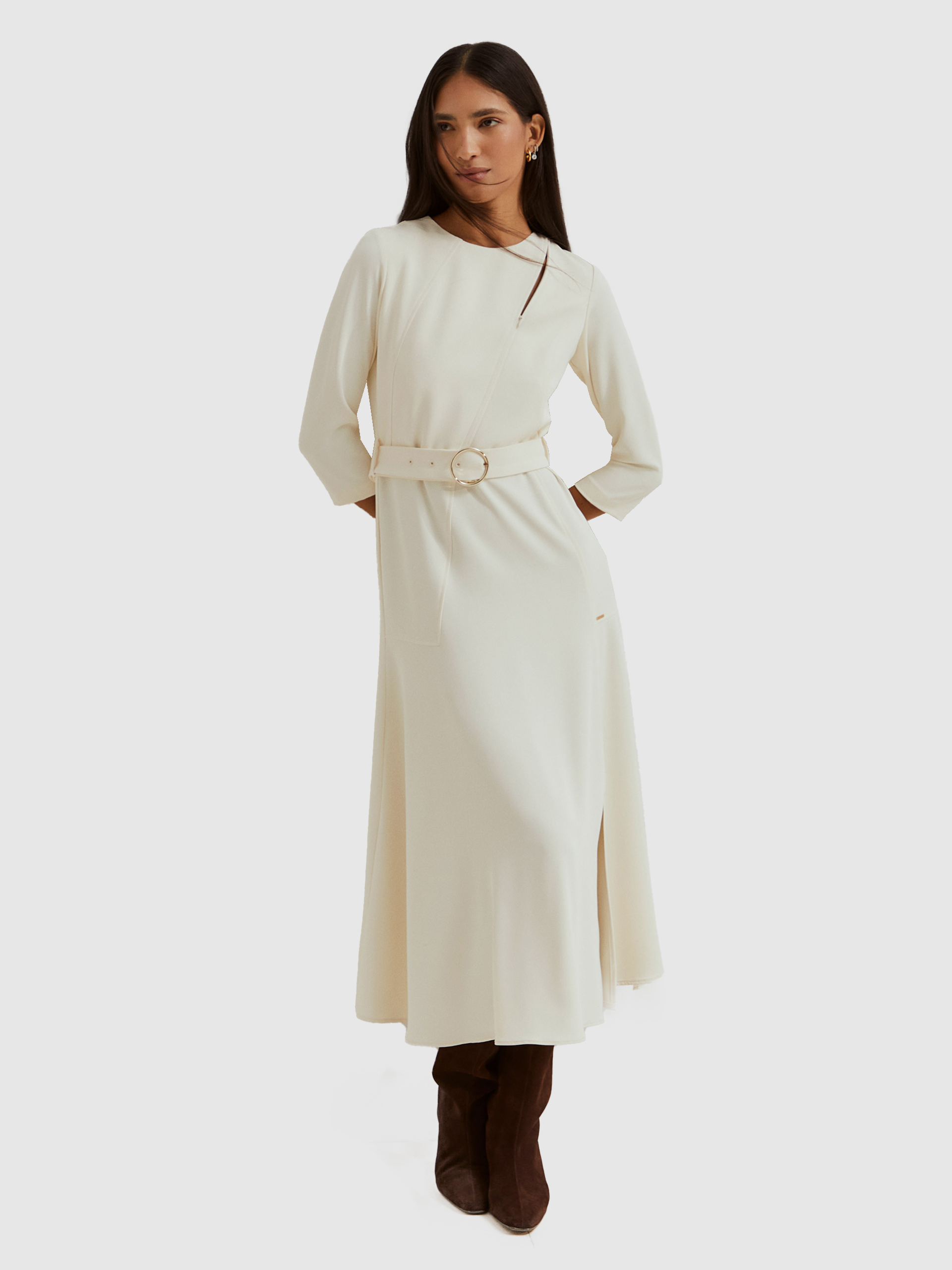 Vestido Mujer Crema Lion Of Porches