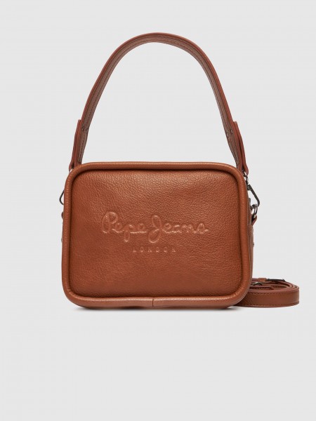 Shoulder Bags Woman Camel Pepe Jeans London