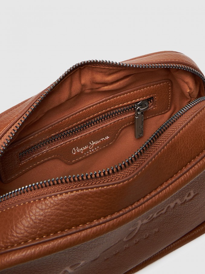 Shoulder Bags Woman Camel Pepe Jeans London