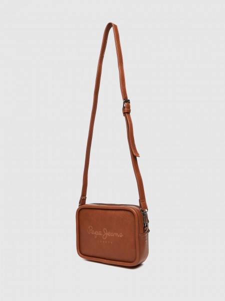 Shoulder Bags Woman Camel Pepe Jeans London