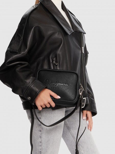 Shoulder Bags Woman Black Pepe Jeans London