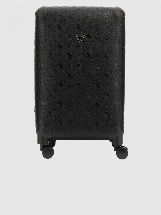 Bolsa de Viaje Pequea Mujer Negro Guess