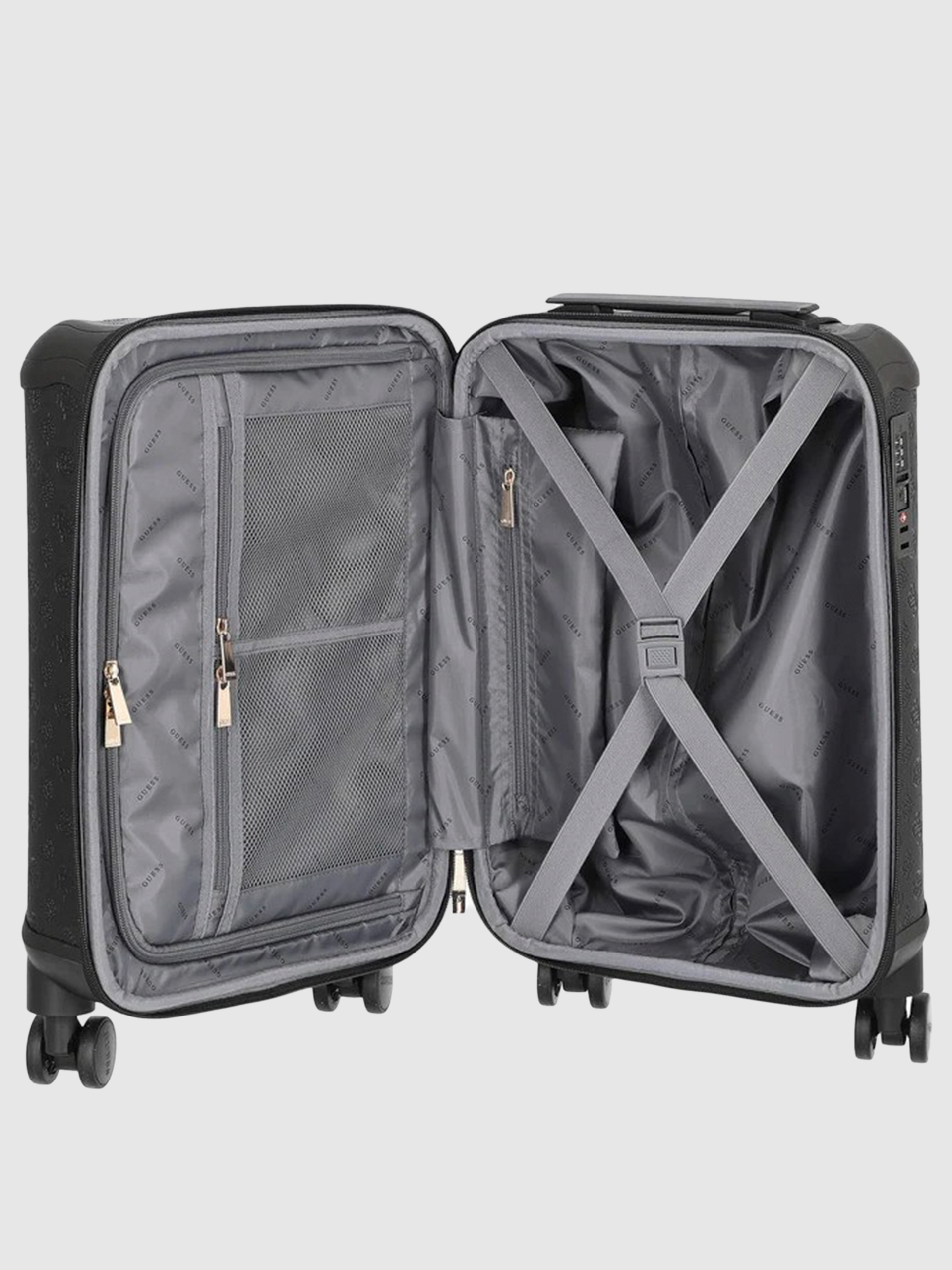 Bolsa de Viaje Pequeña Mujer Negro Guess