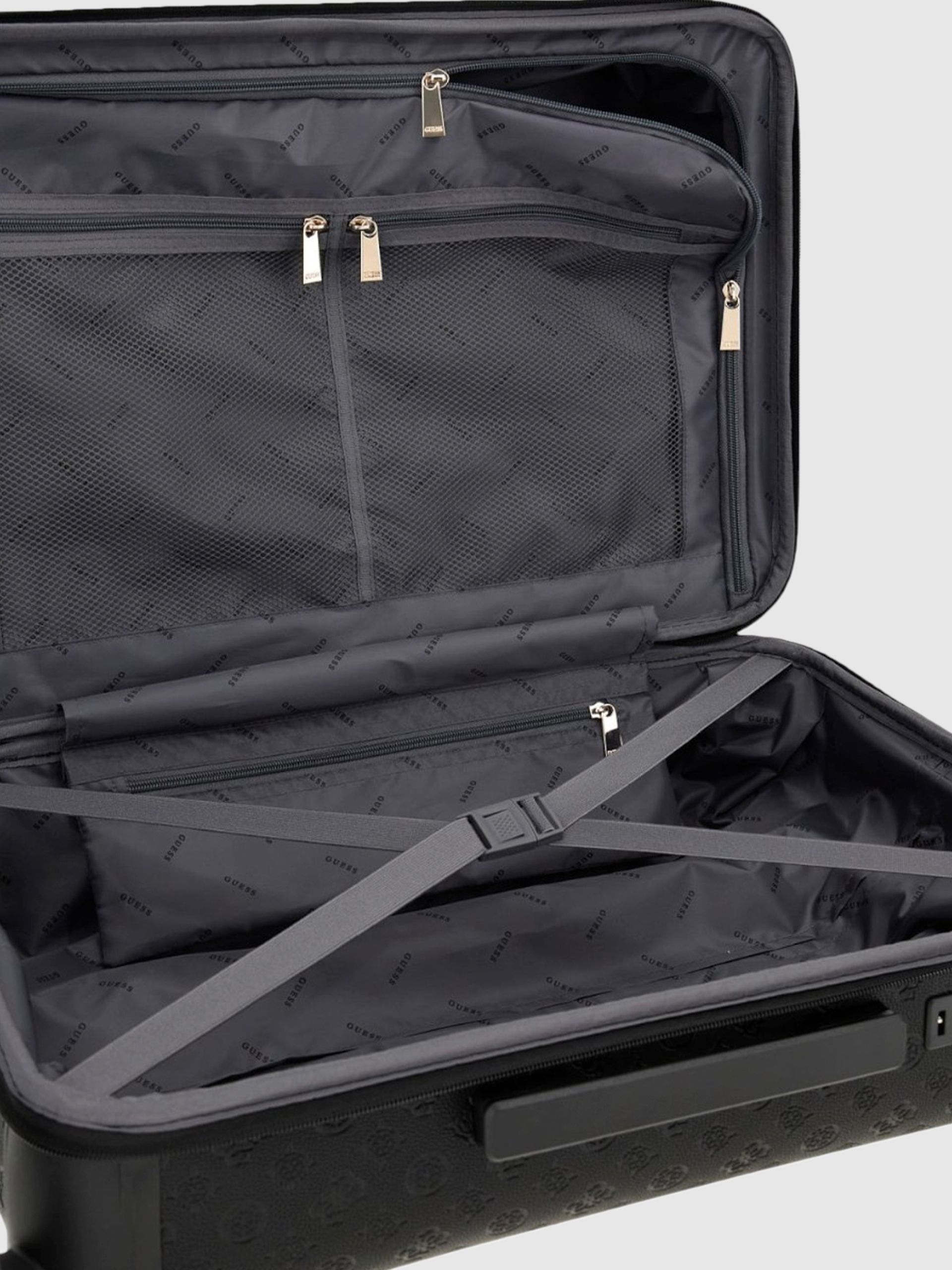 Bolsa de Viaje Pequeña Mujer Negro Guess