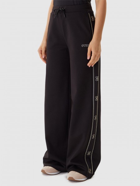 Pantalones Mujer Negro Guess Underwear