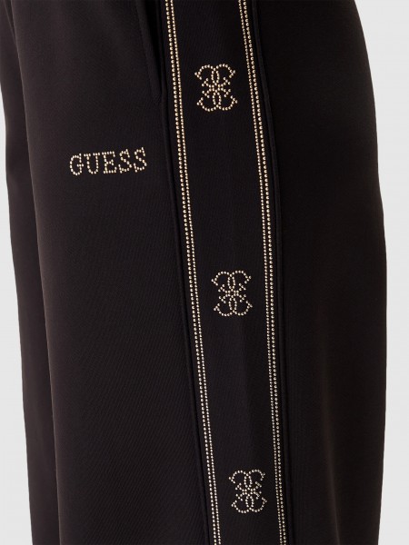 Pants Woman Black Guess Underwear