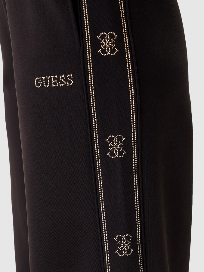 Pants Woman Black Guess Underwear