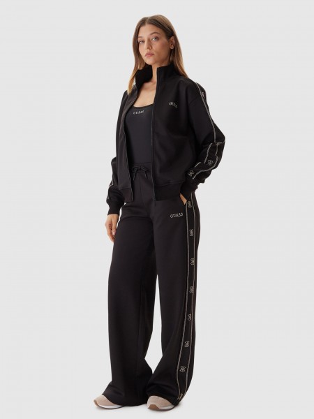 Pants Woman Black Guess Underwear