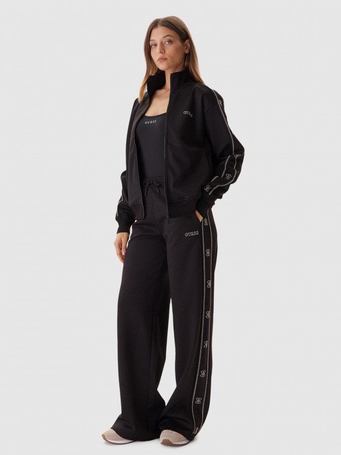 Pants Woman Black Guess Underwear