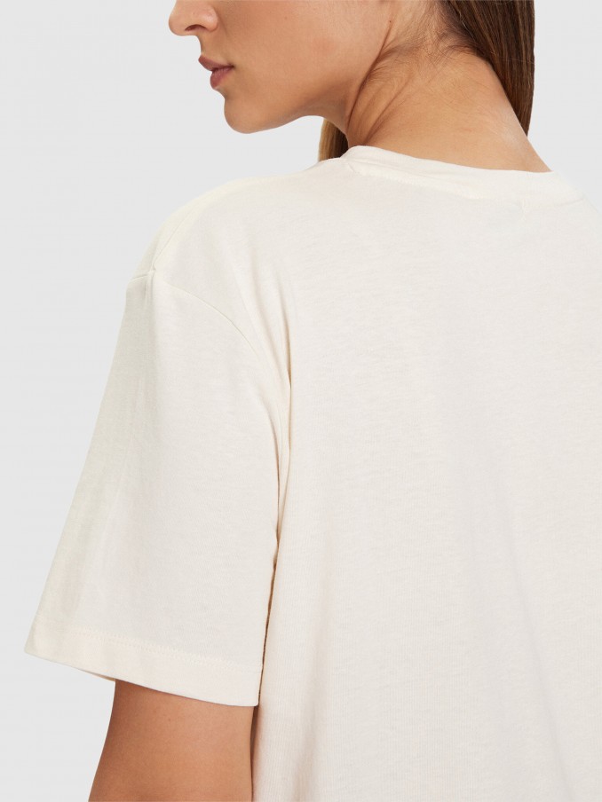 T-Shirt Woman White Guess Underwear