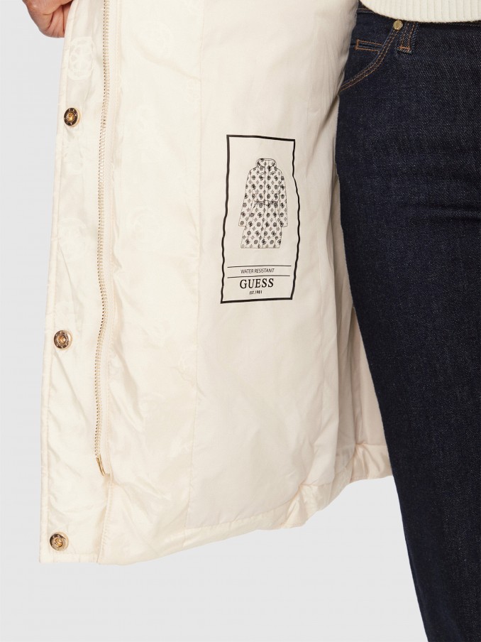 Jacket Woman Cream Guess